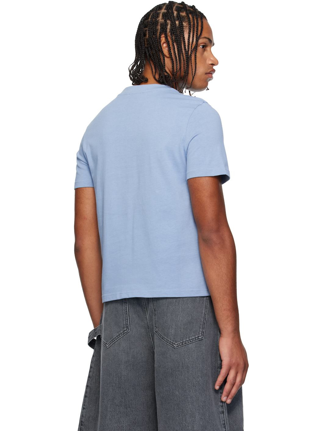Blue Mini Graphic T-shirt - 3