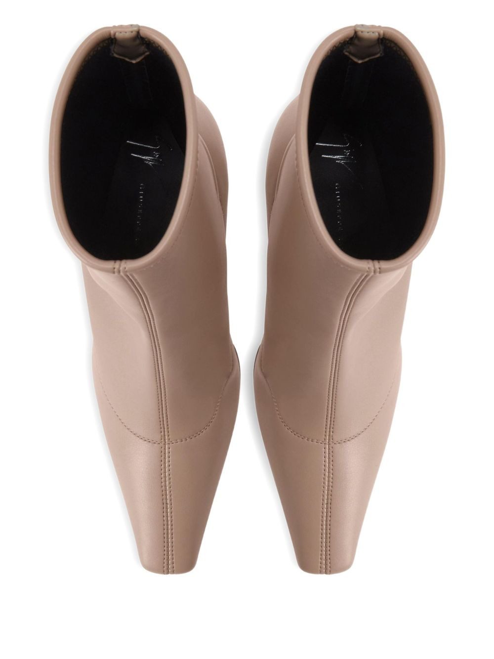 Janiee Stretch square-toe ankle boots - 3