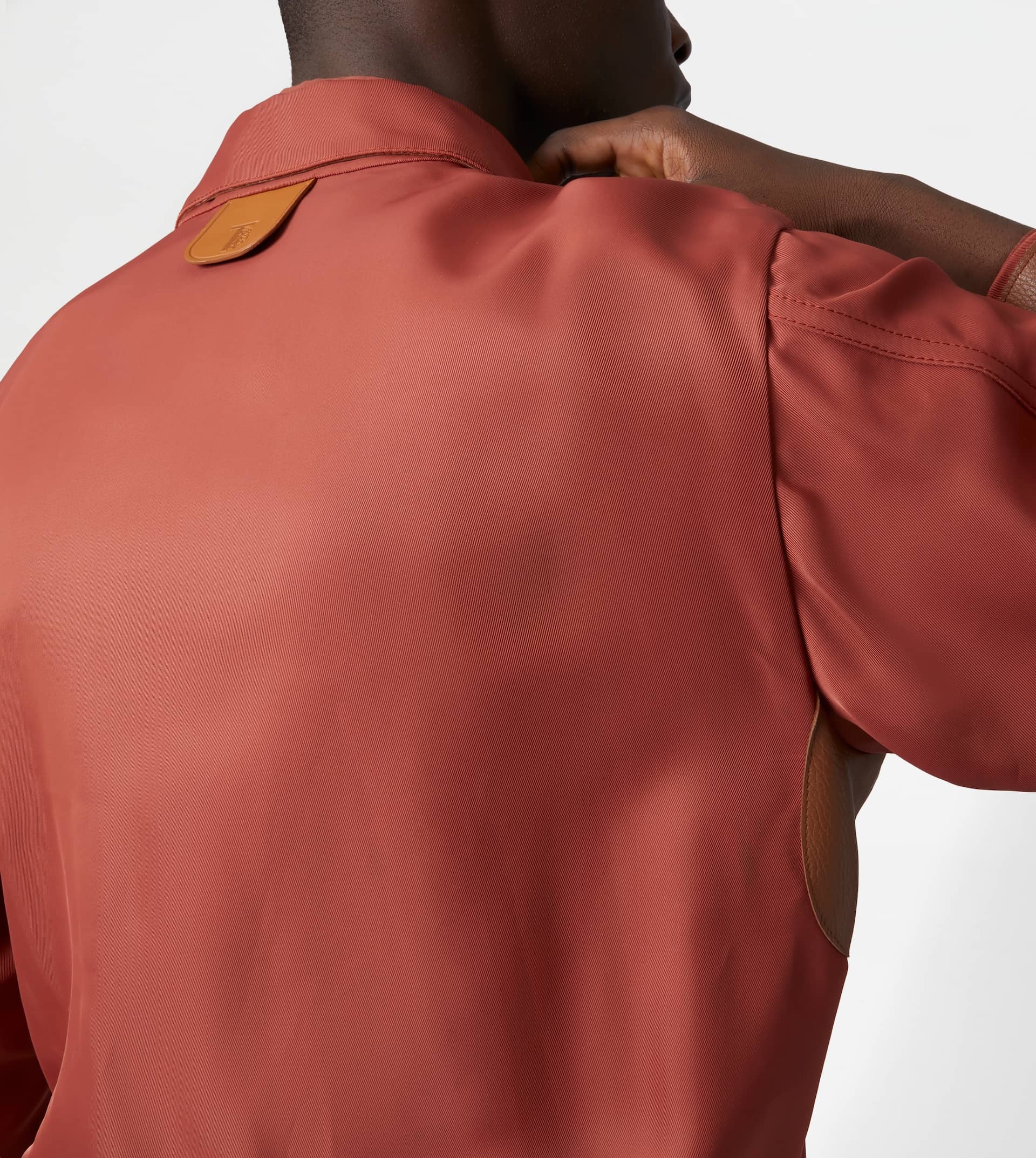BLOUSON JACKET - ORANGE - 9