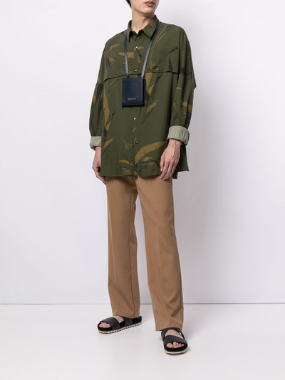 Salvatore Ferragamo camouflage-print shirt outlook