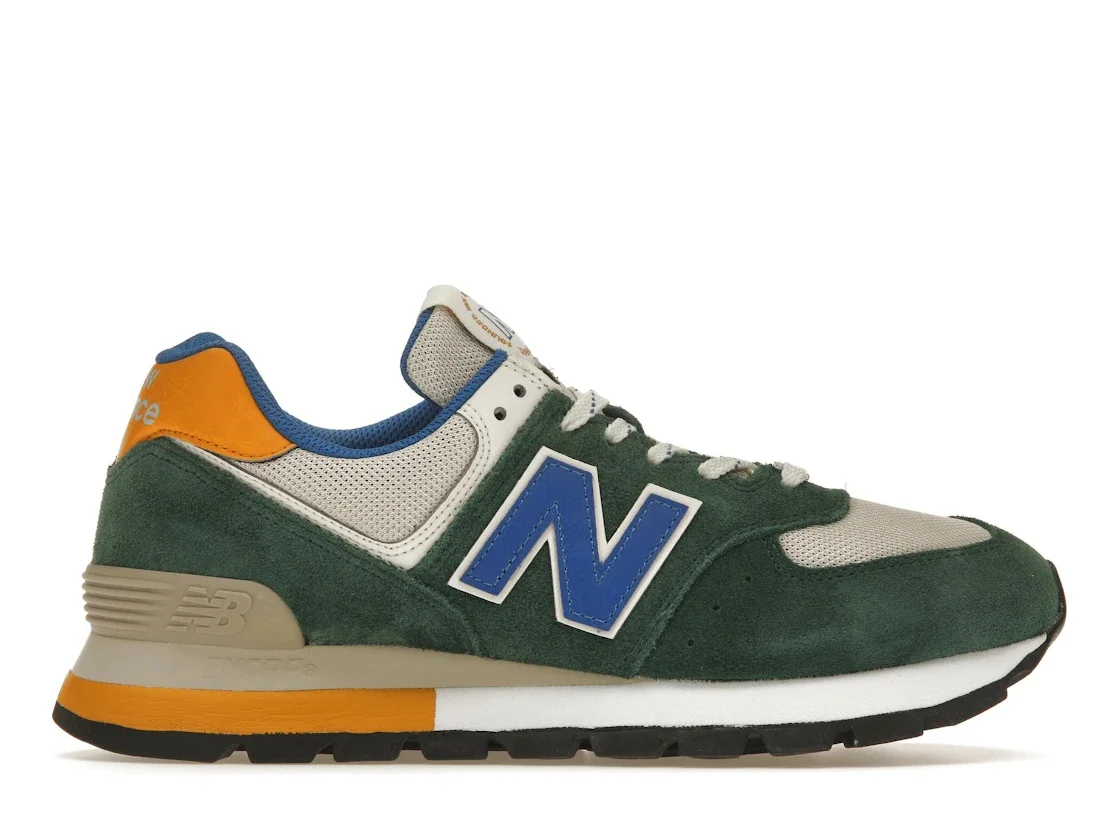 New Balance 574 Rugged Green Royal Blue - 1