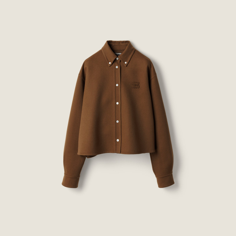 Double cashmere shirt 1