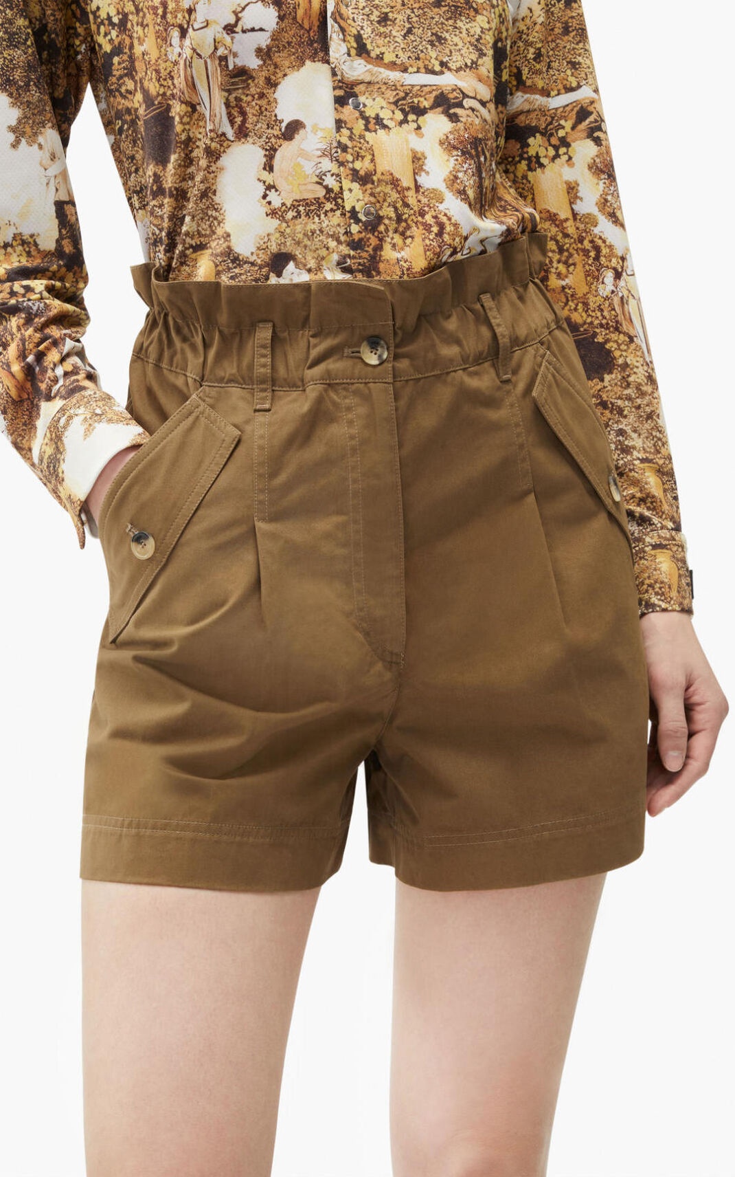 High-waisted shorts - 4