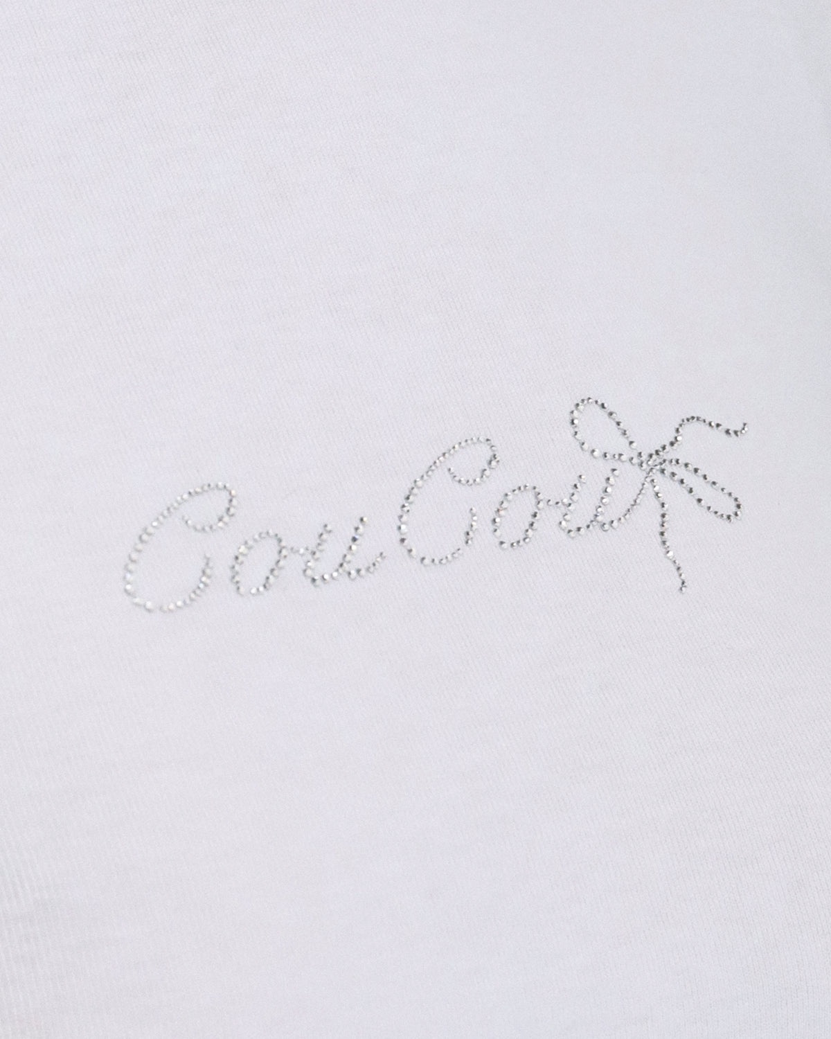 The Crystal Baby Tee White - 3