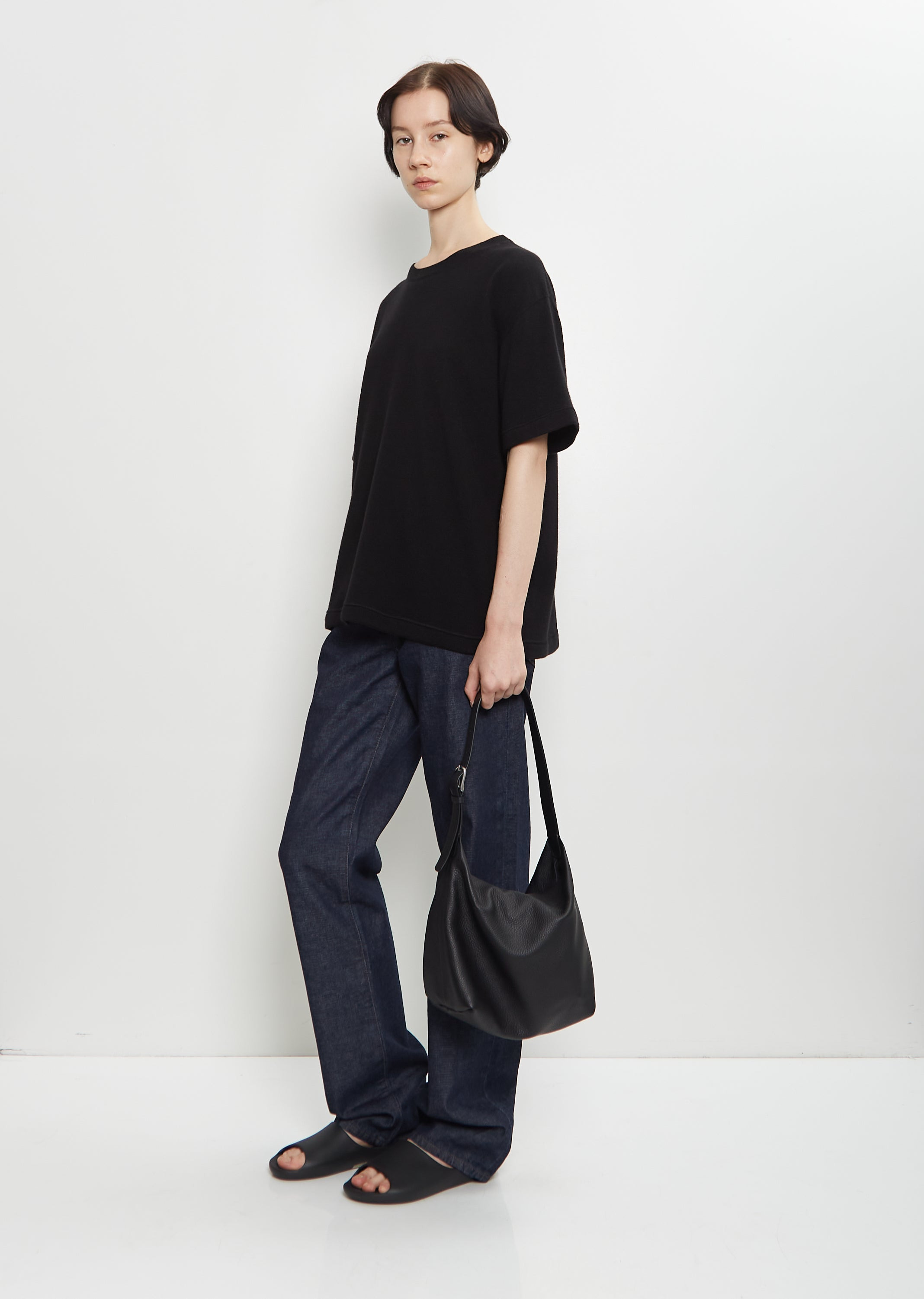 Isa Leather Bag — Black - 3