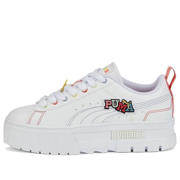 (WMNS) PUMA Mayze 'Pierced - White Multi' 386582-01 - 1