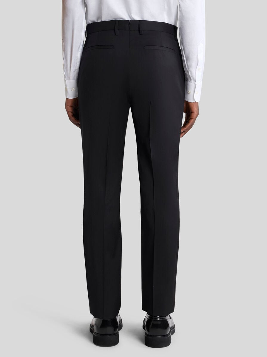 EVENING TROUSERS WITH SIDE BAND DETAIL - 4