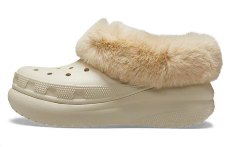 Crocs Furever Crush Shoe Clogs 'Bone' 208446-2Y2 - 2