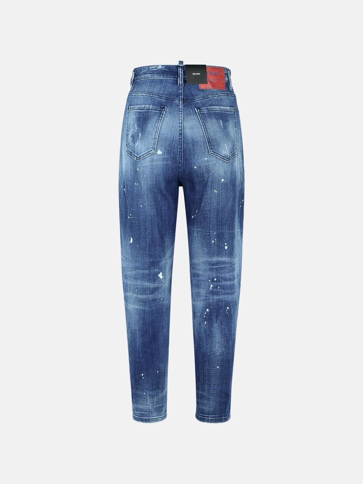 LIGHT BLUE COTTON JEANS - 3