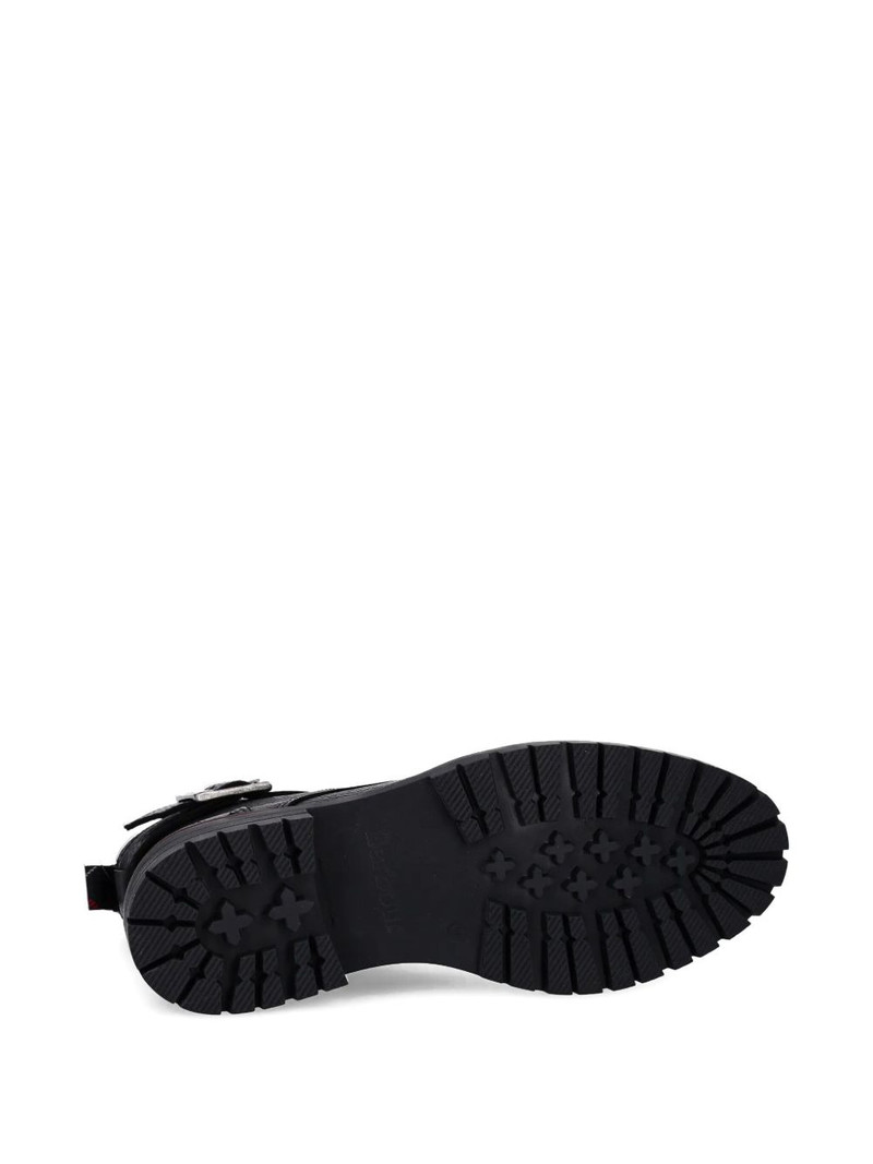 buckle lace-up boots 5