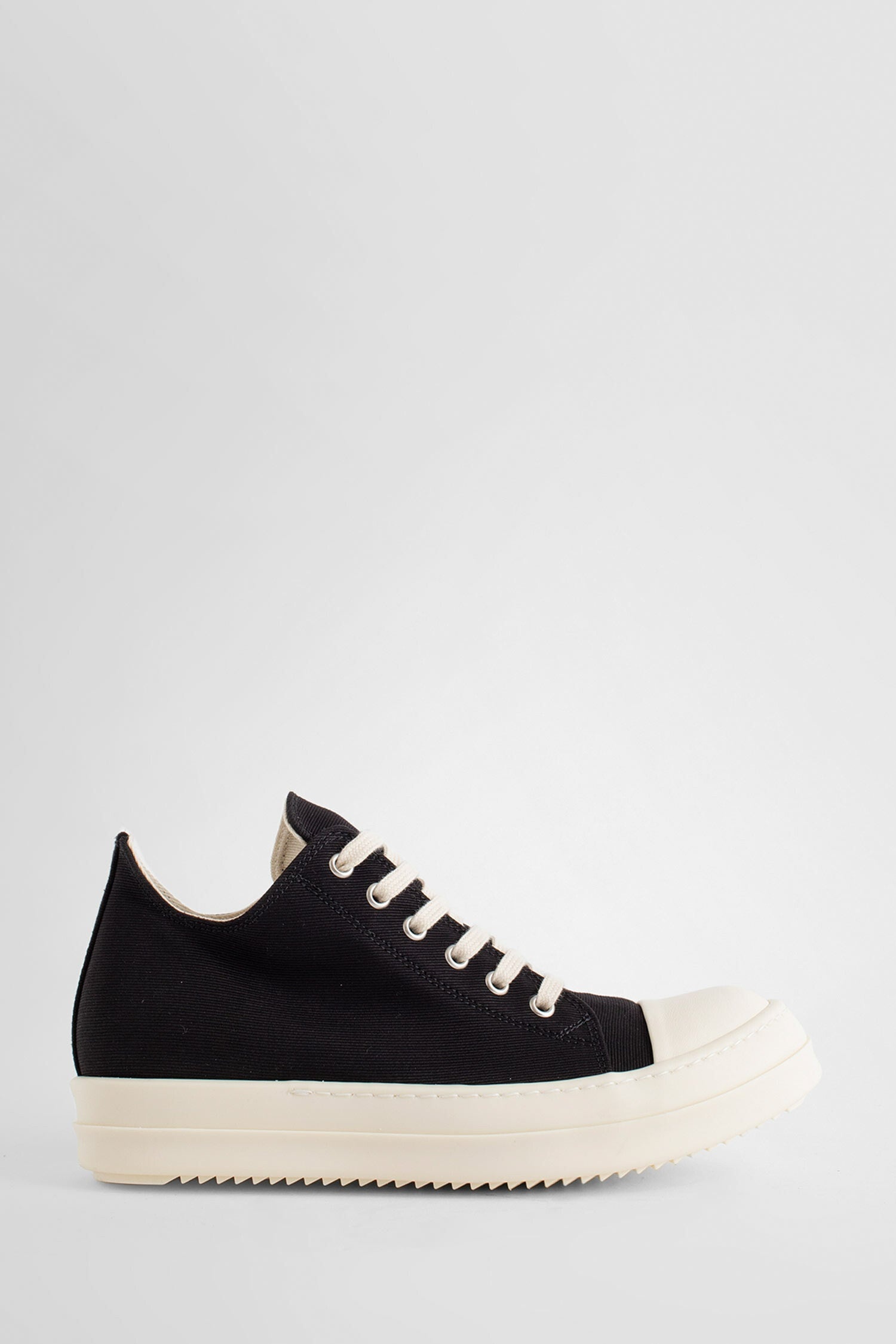 RICK OWENS WOMAN BLACK SNEAKERS - 1