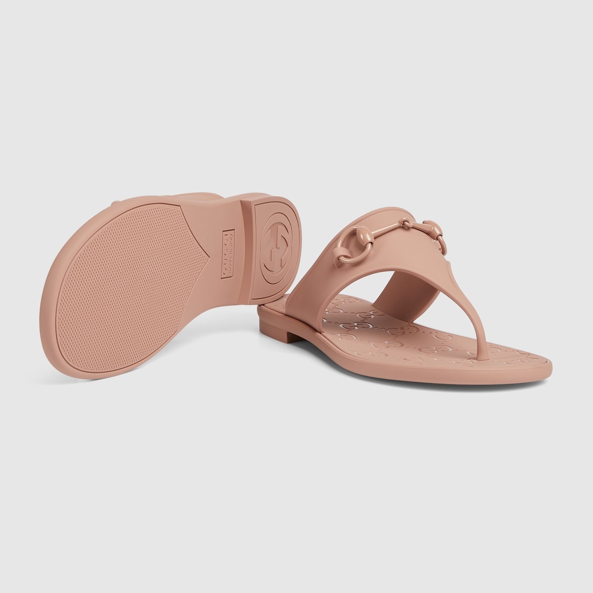 Women's thong sandal with Horsebit - 6