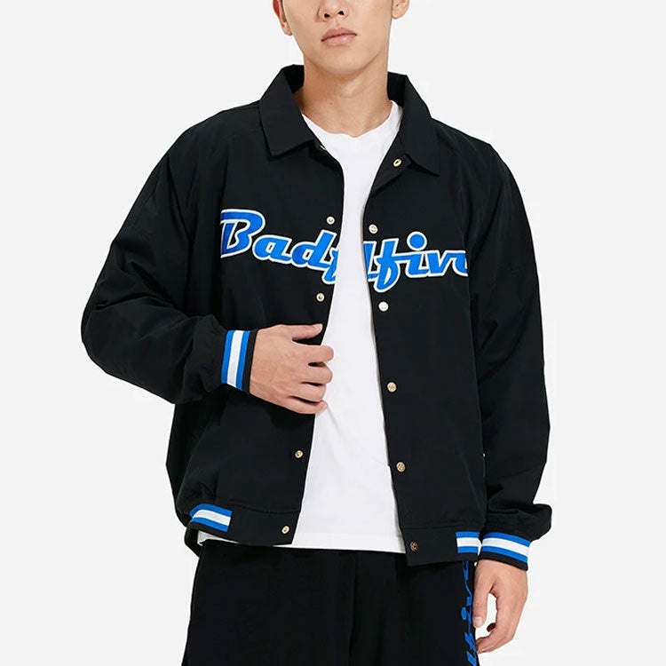Li-Ning BadFive Graphic Jacket 'Black Blue' AFDSC51-2 - 3