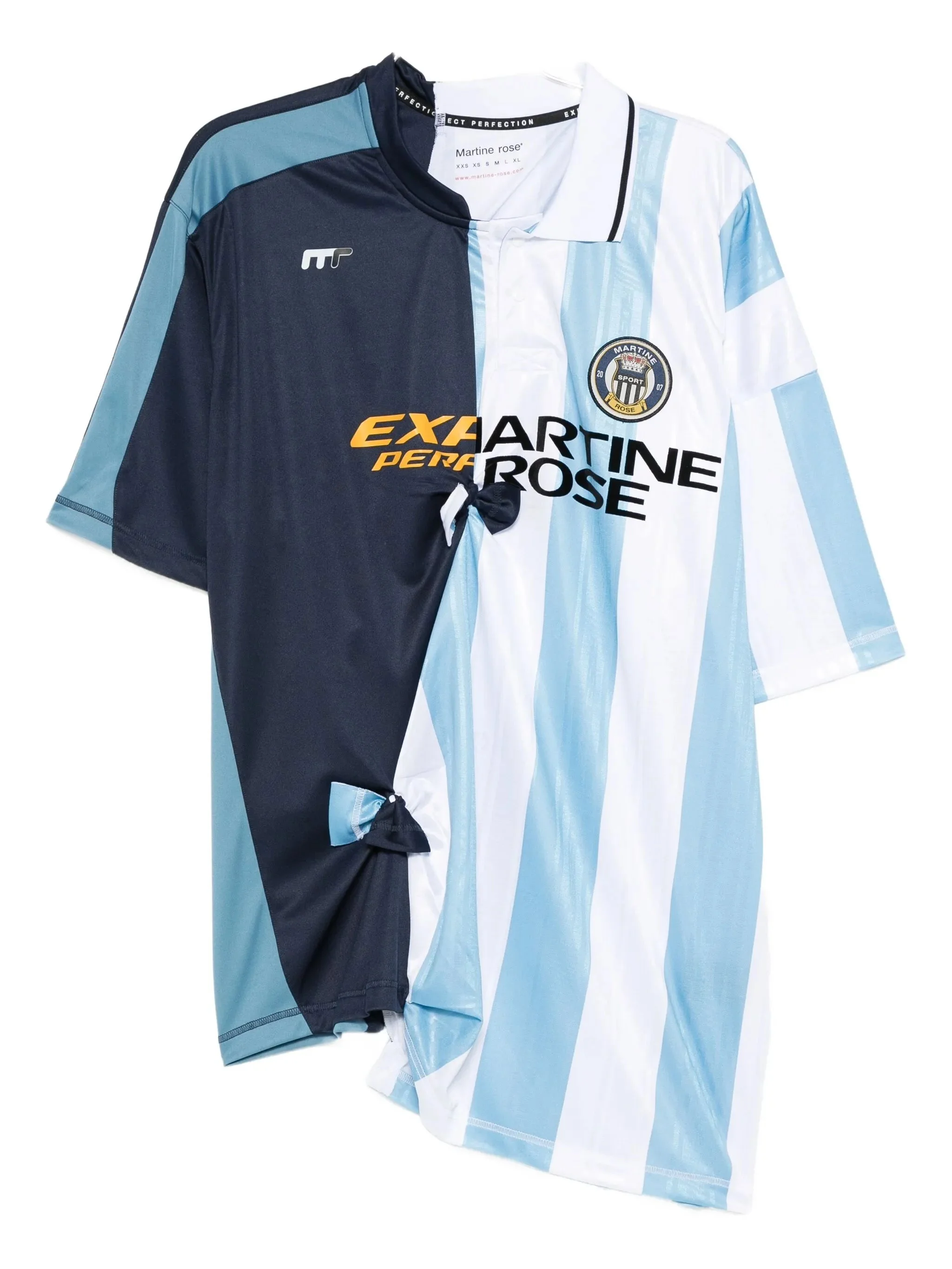 Martine Rose Panelled Striped Jersey - 1