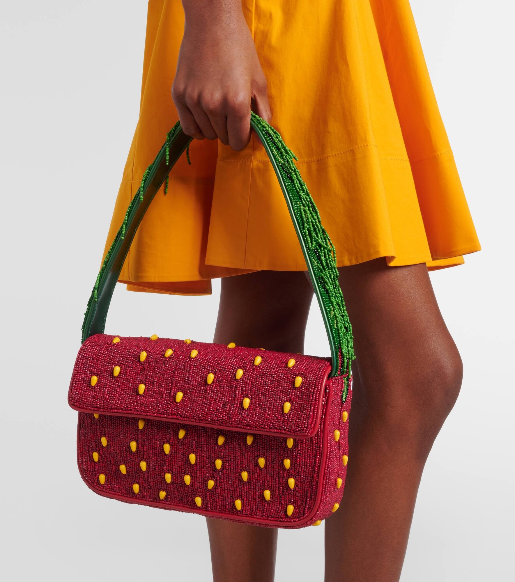Tommy beaded shoulder bag - 6