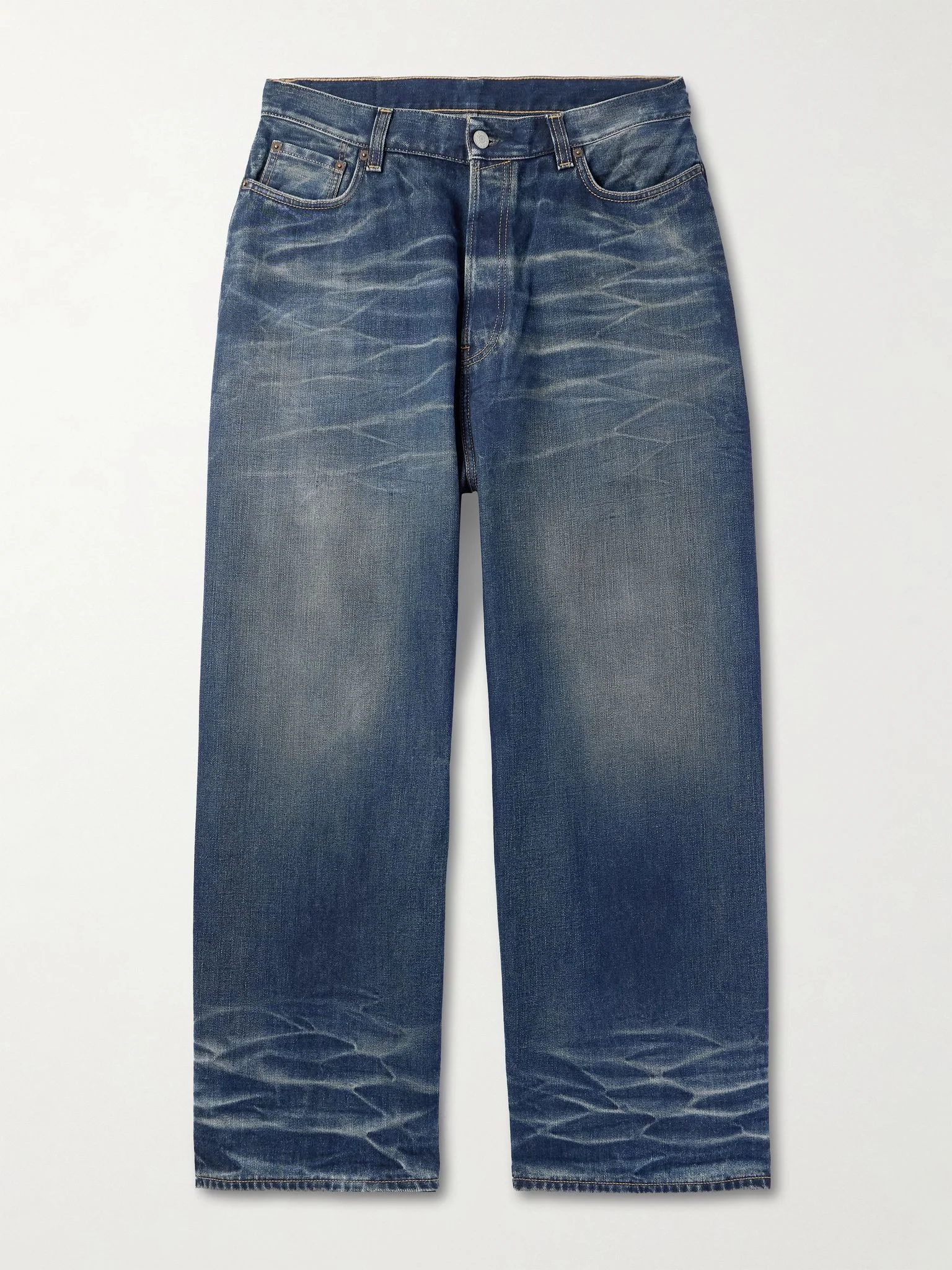 2023M Wide-Leg Organic Jeans Mid denim - 1