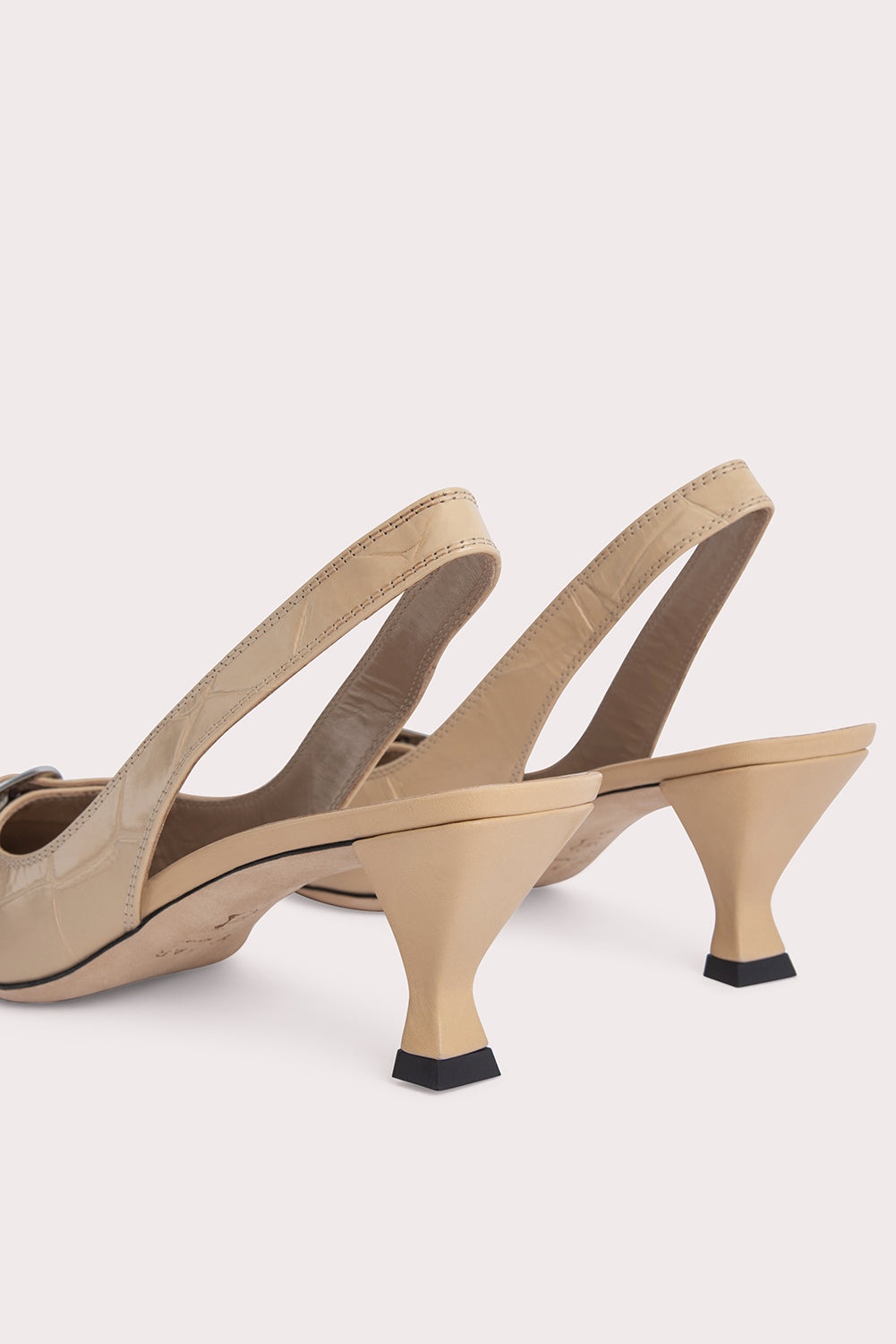 EVITA KRAFT MAXI CROCO AND NAPPA LEATHER - 5