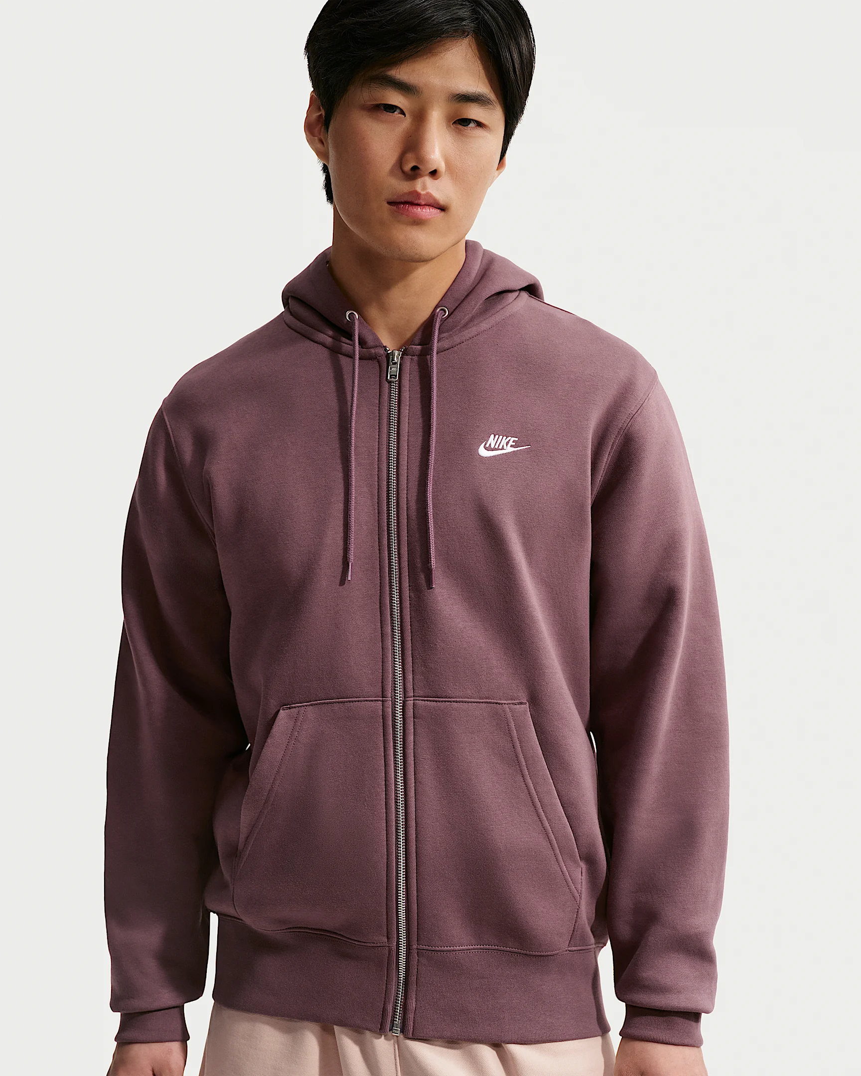 Nike Club Men's Full-Zip Fleece Hoodie - 1