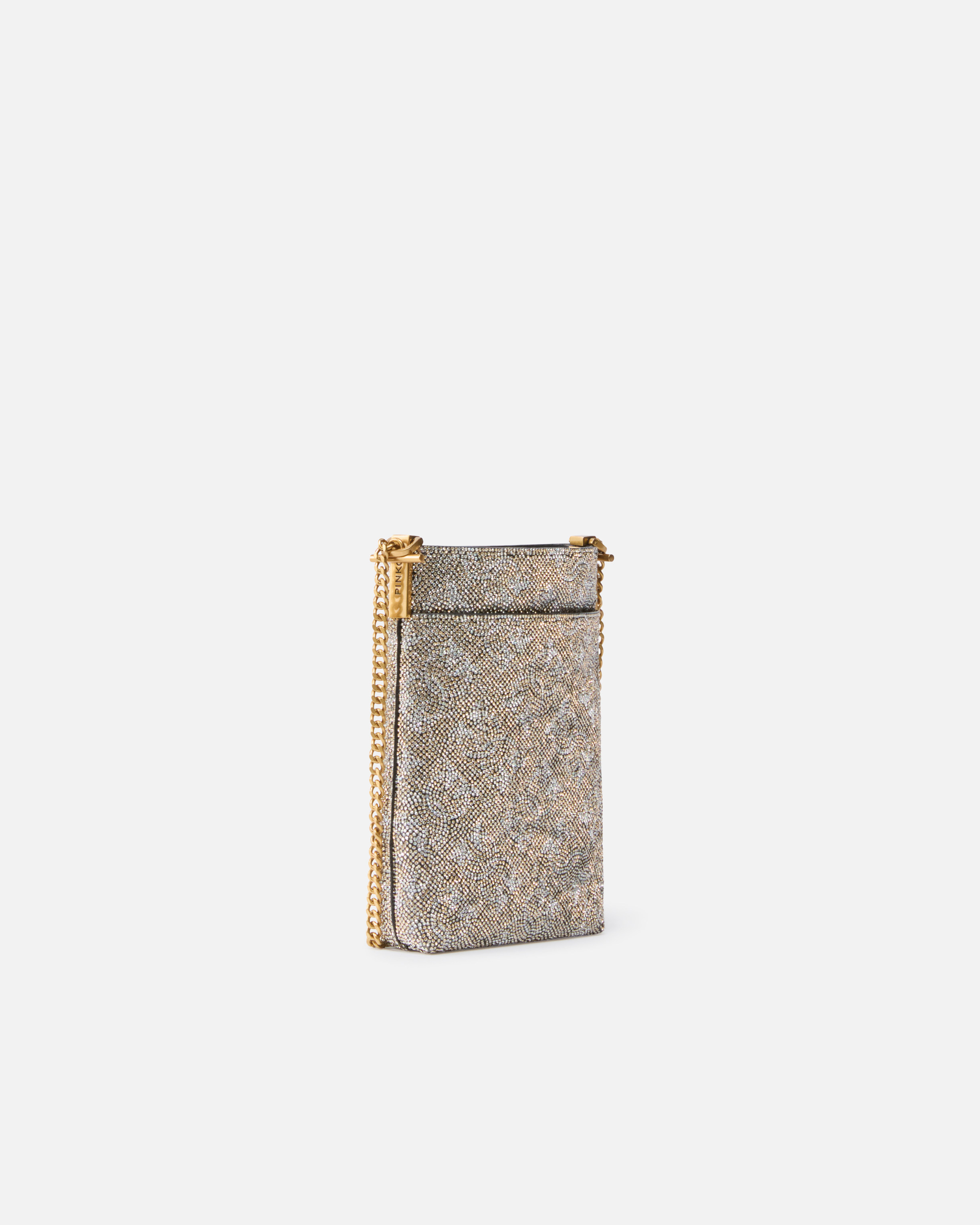 SMARTPHONE CASE WITH RHINESTONE MONOGRAM - 2
