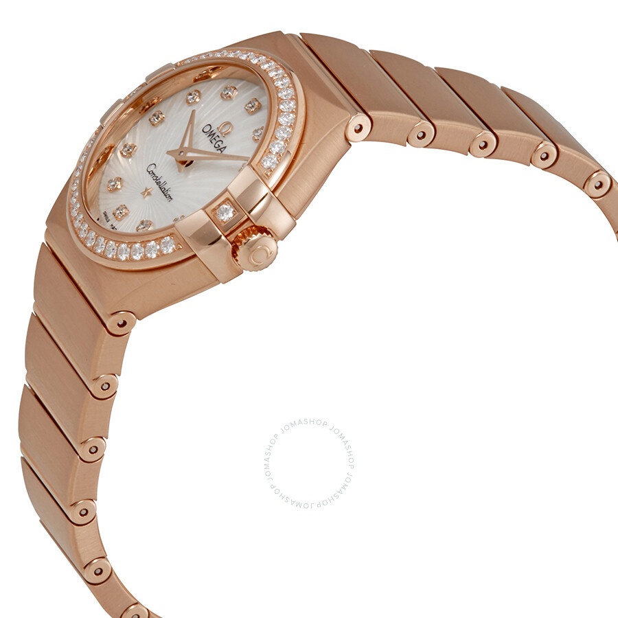 Pre-owned Omega Constellation Diamond Mother of Pearl Dial Ladies Watch 123.55.27.60.55.001 - 2
