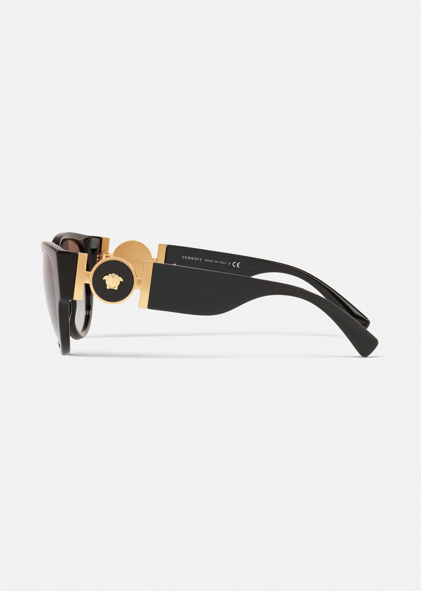 Cat-Eye Medusa Medallion Sunglasses - 3