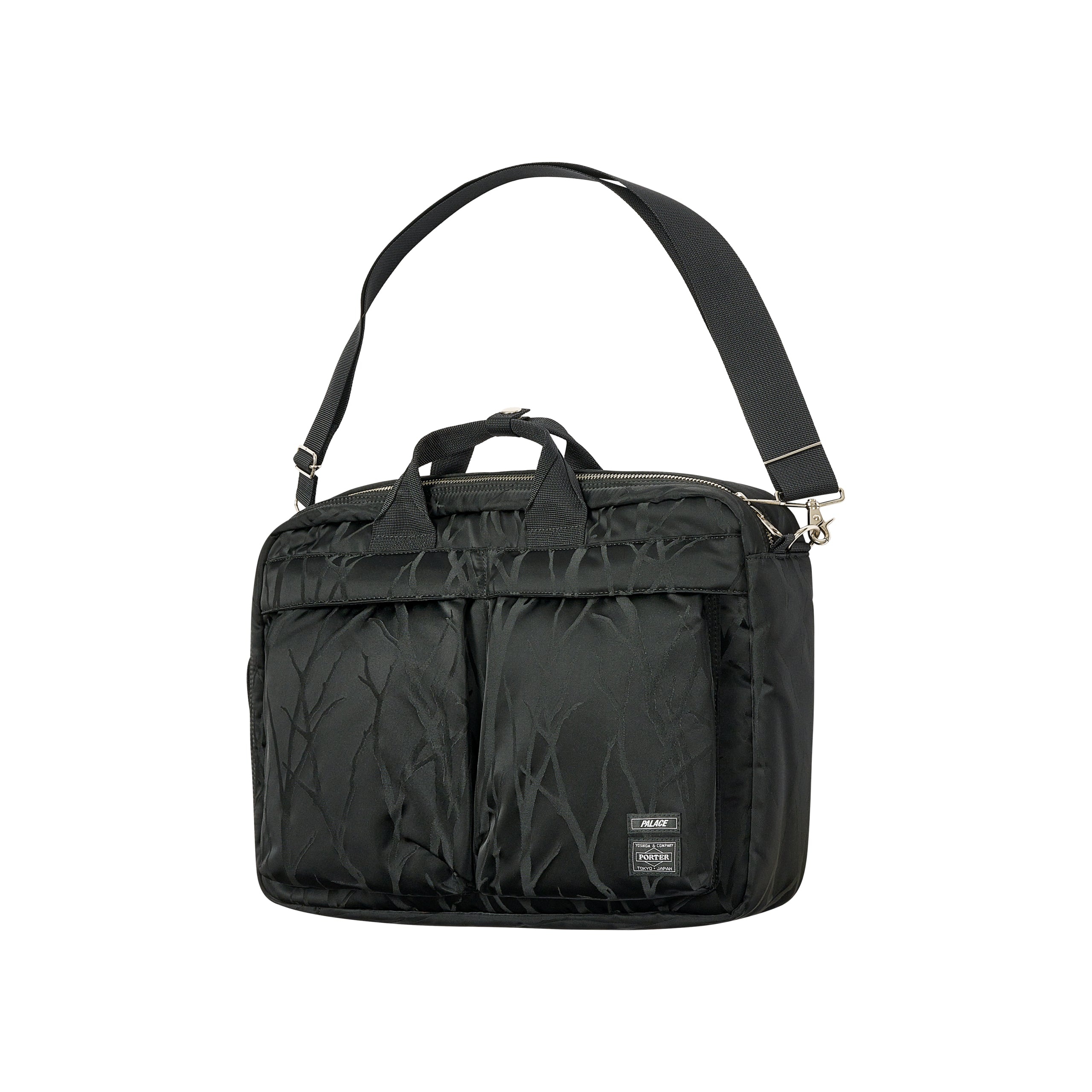 PALACE PORTER 3 WAY BRIEFCASE BLACK / JACQUARD - 2