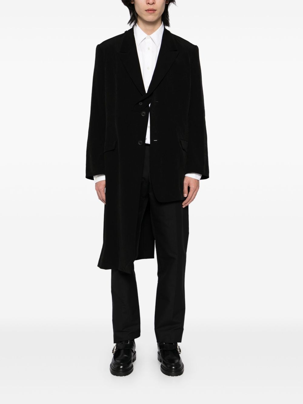 tuxedo attachable-collar jacket - 6