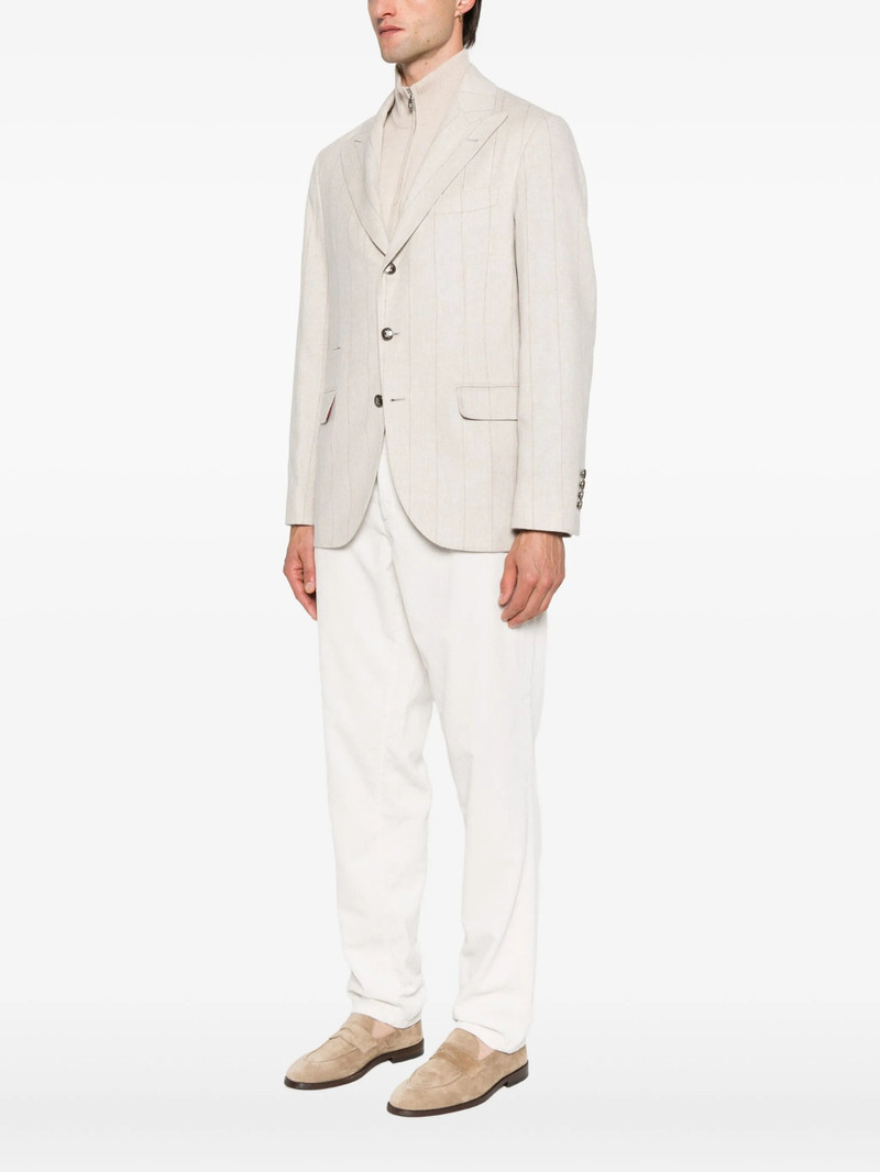Brunello Cucinelli Pinstripe Blazer 5
