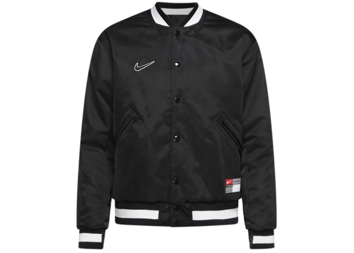 Nike SB x MLB Varsity Skate Jacket Black/Black/White/White - 1