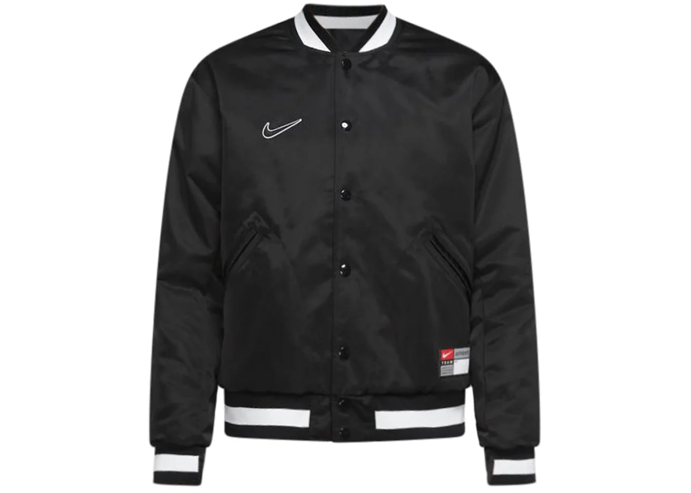 Nike SB x MLB Varsity Skate Jacket Black/Black/White/White - 1