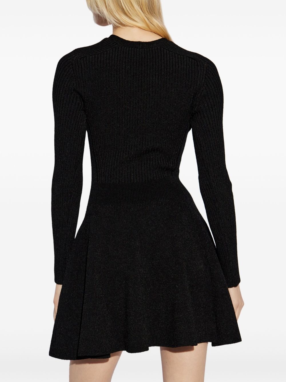logo-charm mini dress - 4