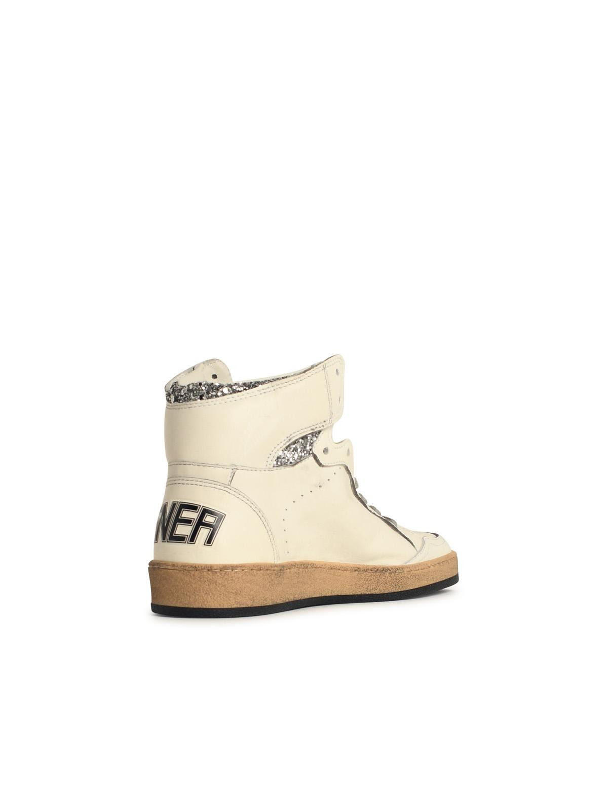 Golden Goose 'Sky Star' White Leather Sneakers Women - 3
