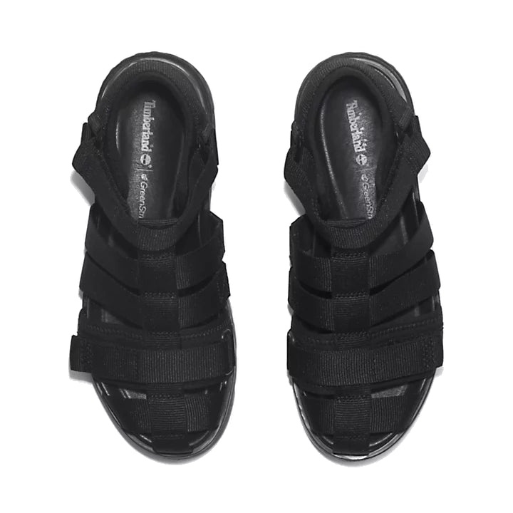 (WMNS) Timberland Ray City Ankle Strap Sandals 'Black' A5RFB - 5