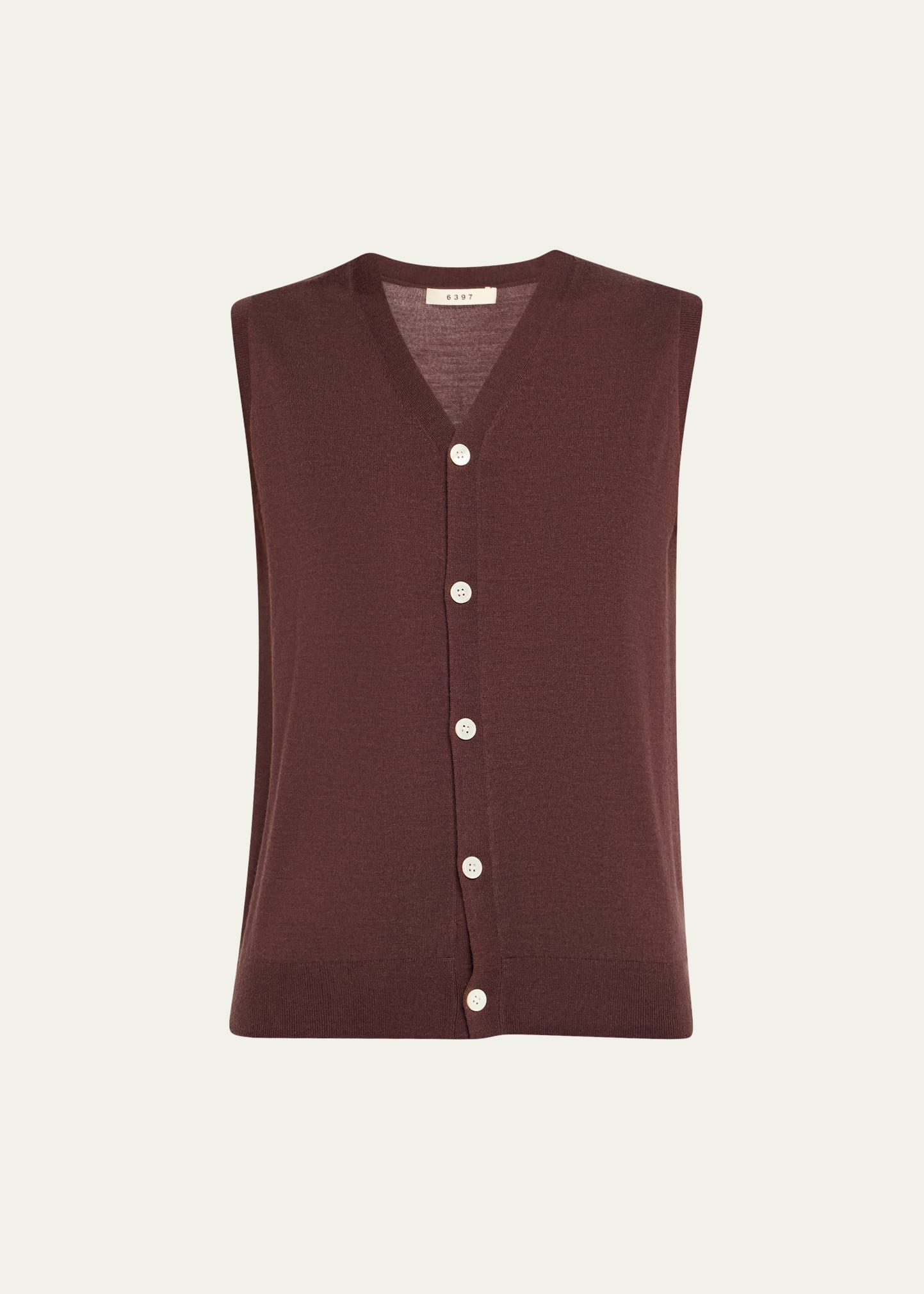 Wool-Cashmere Vest - 1