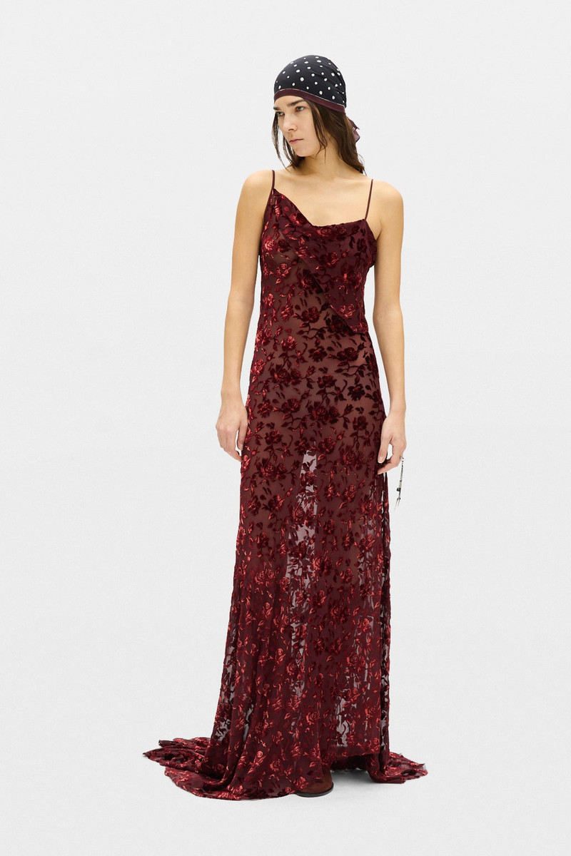 Aaricia Long Bias Slip Dress 4