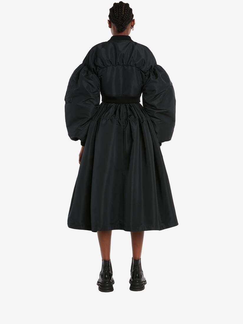 Couture Bomber Jacket in Black - 4