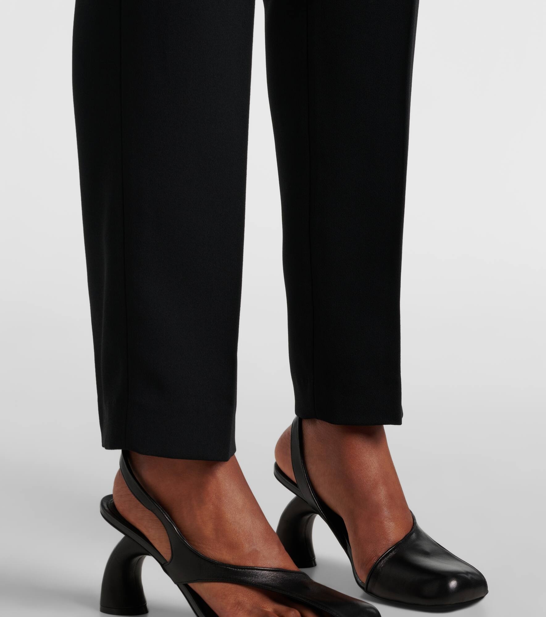 Pleated slim pants - 5