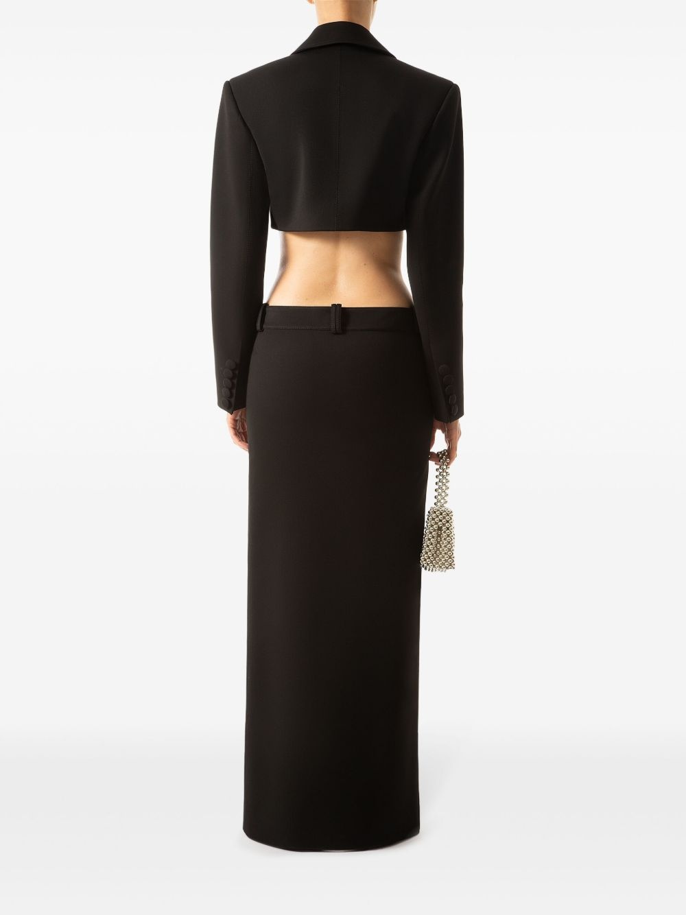 cropped blazer - 3