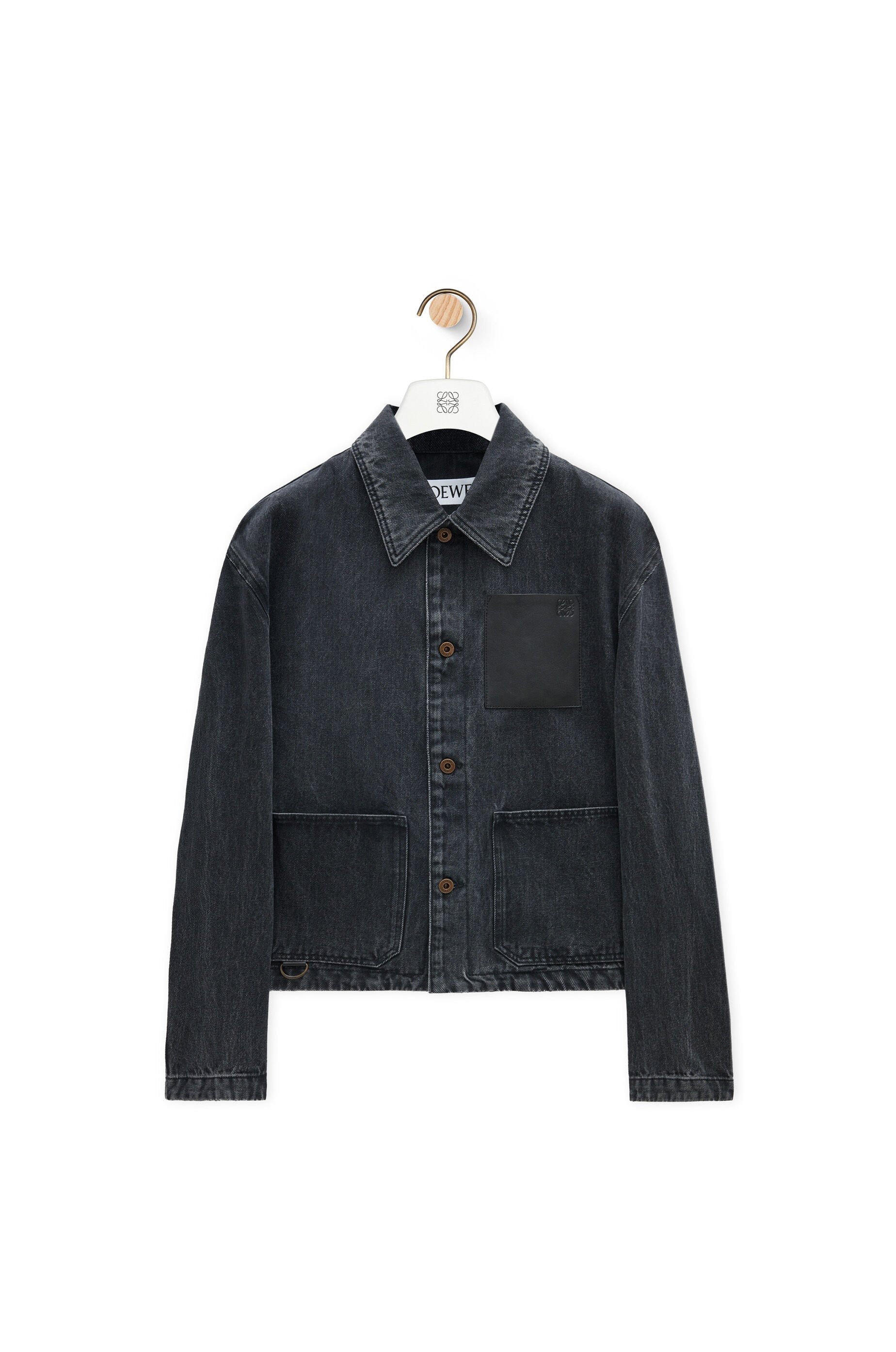 【LOEWE】 Workwear denim jacket Workwear denim jacket in blue - Loewe | Mytheresa
