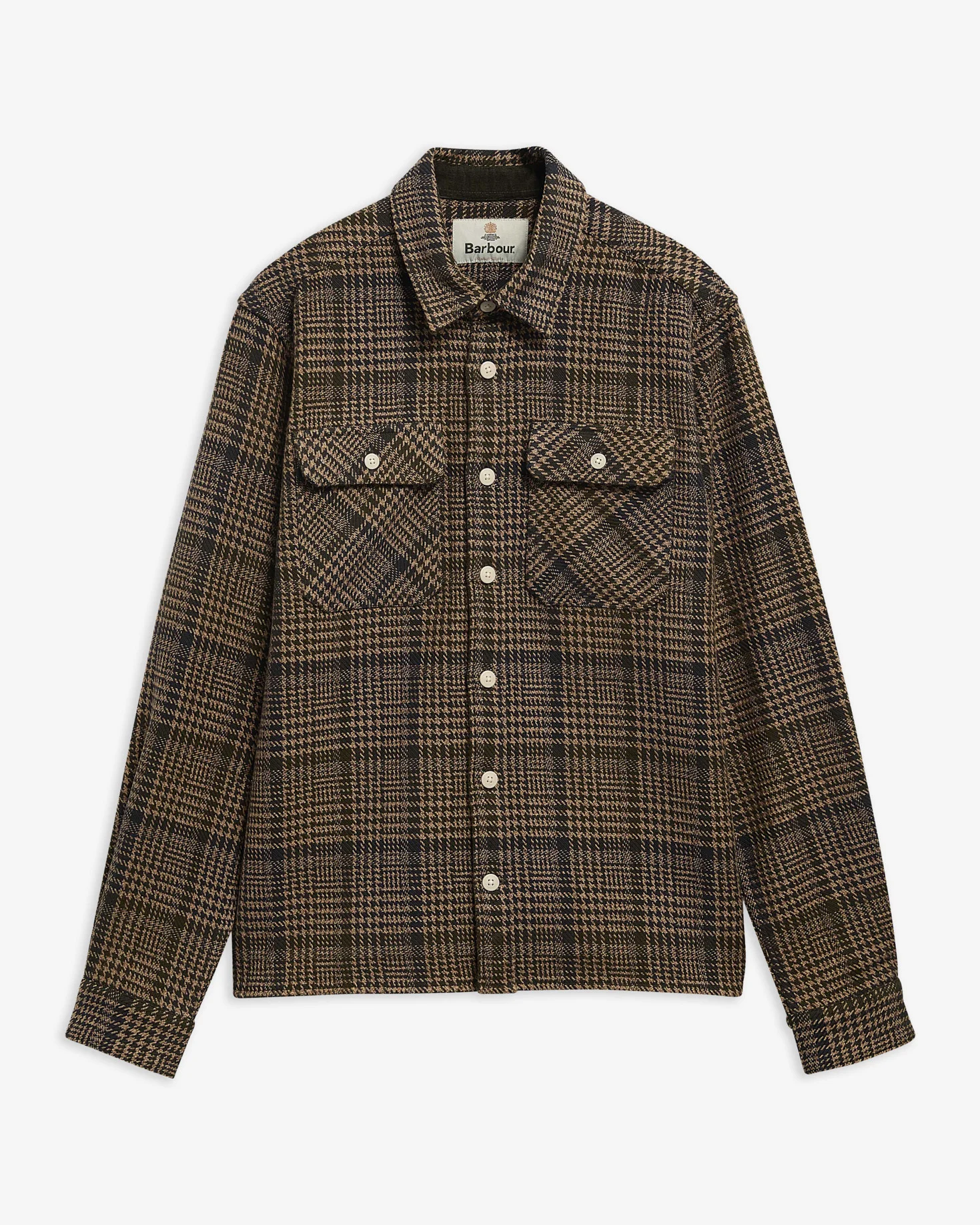 Millom Relaxed Houndstooth Shirt - 1