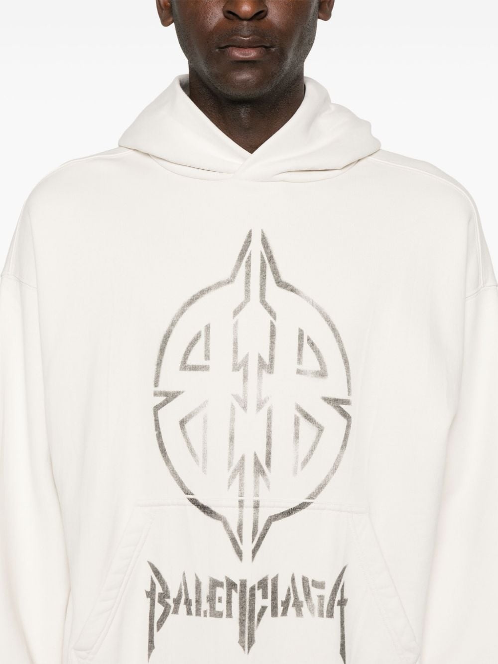 Metal BB stencil hoodie - 5