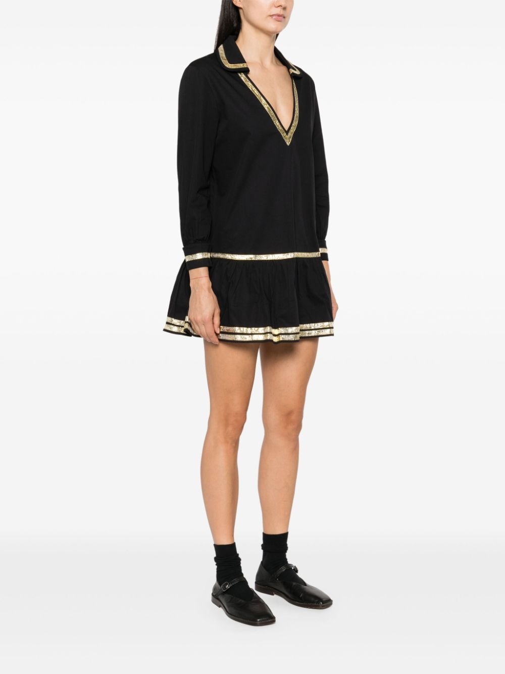 Tinsel Tape mini dress - 3