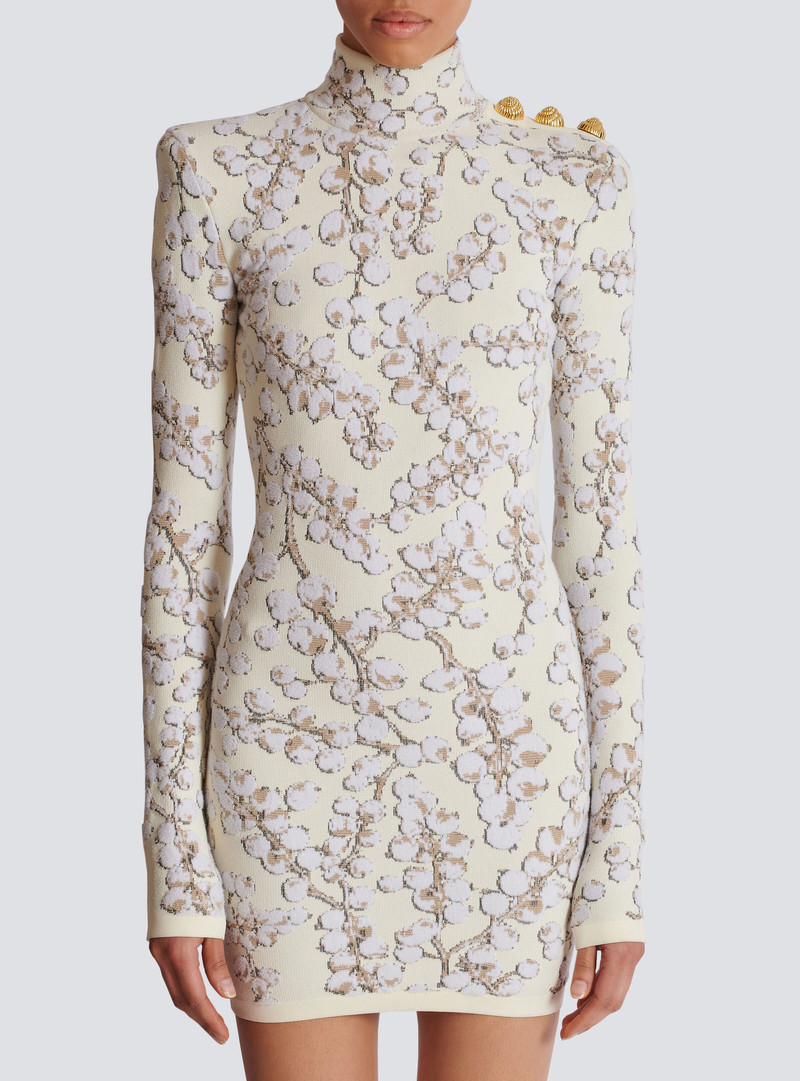 Redcurrant jacquard 니트 반바지 드레스 5