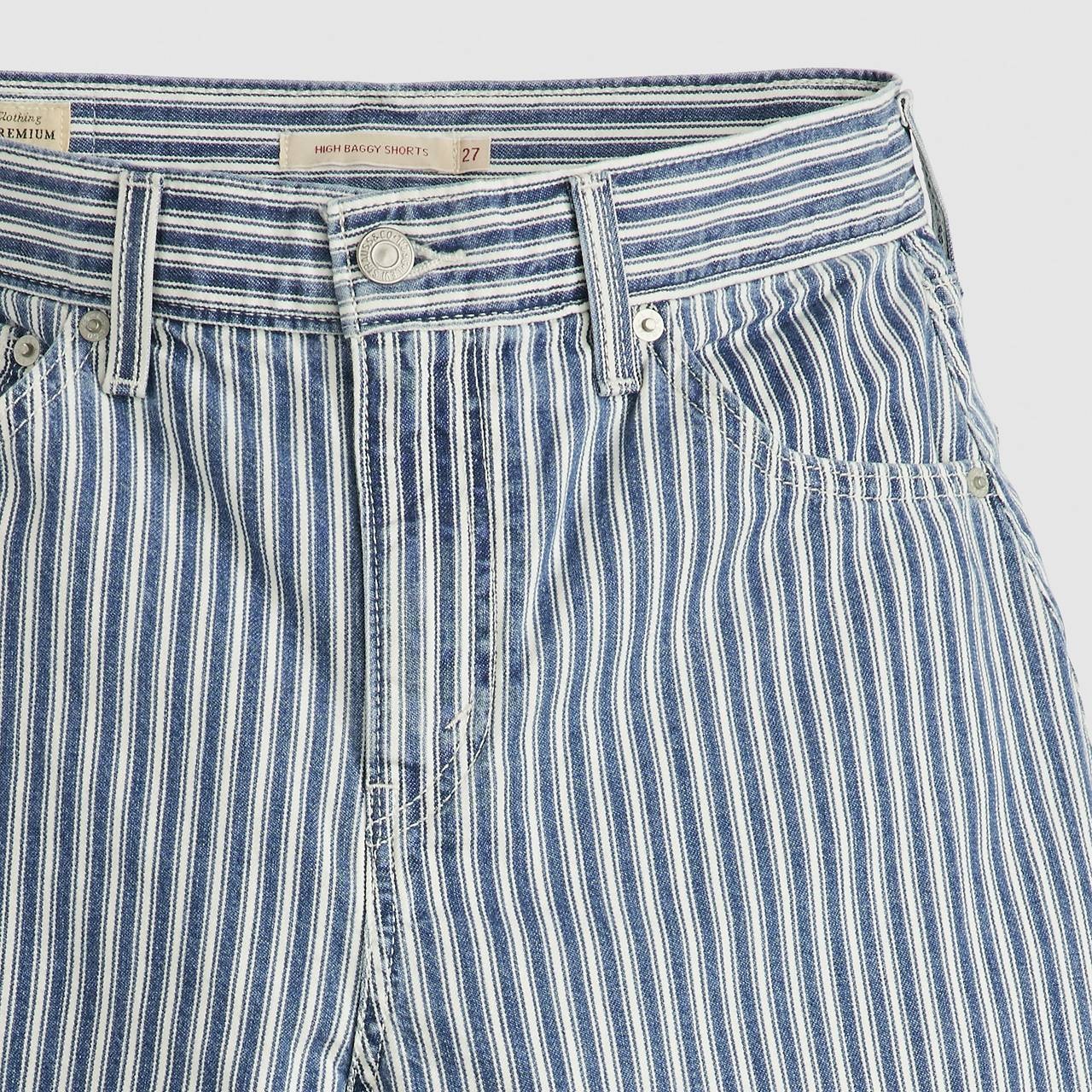 HIGH RISE BAGGY WOMEN'S SHORTS - 7