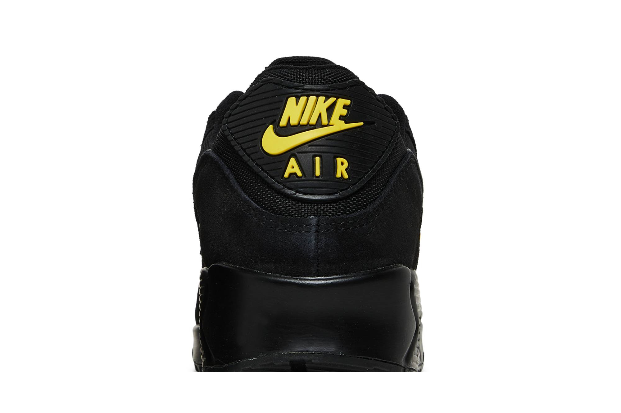 Air Max 90 'Reflective Swoosh - Black Yellow Strike' - 7