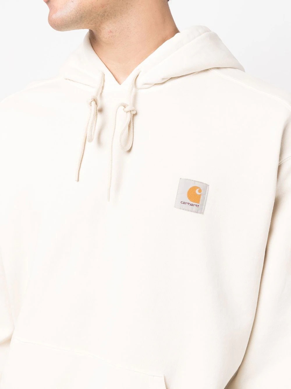 Nelson logo-patch hoodie - 5