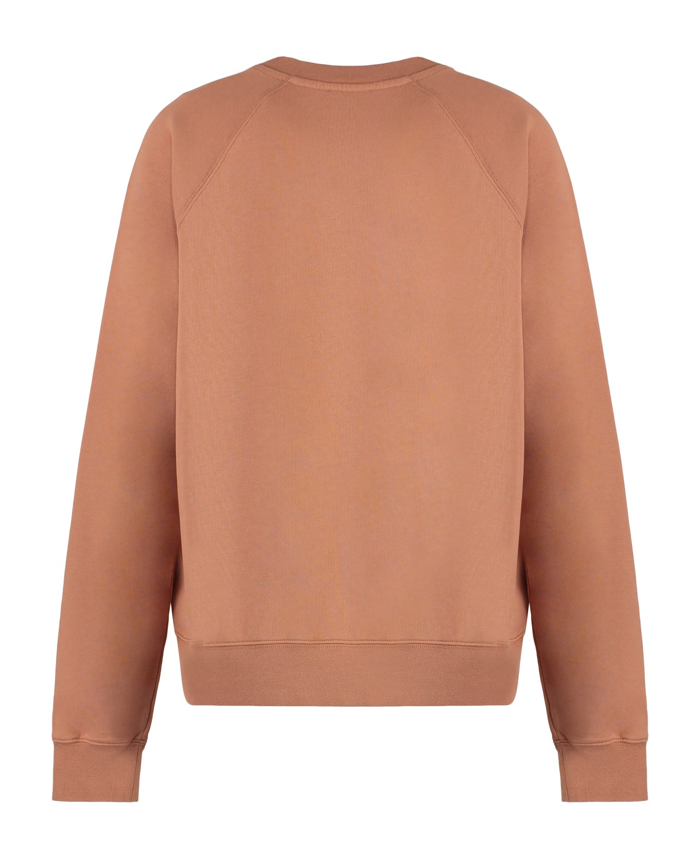 Cotton Crew-neck Sweatshirt - 2