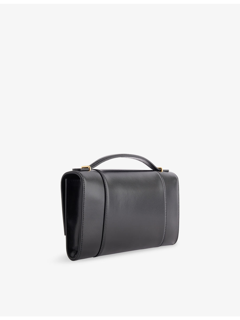Hourglass Leather Clutch - 4