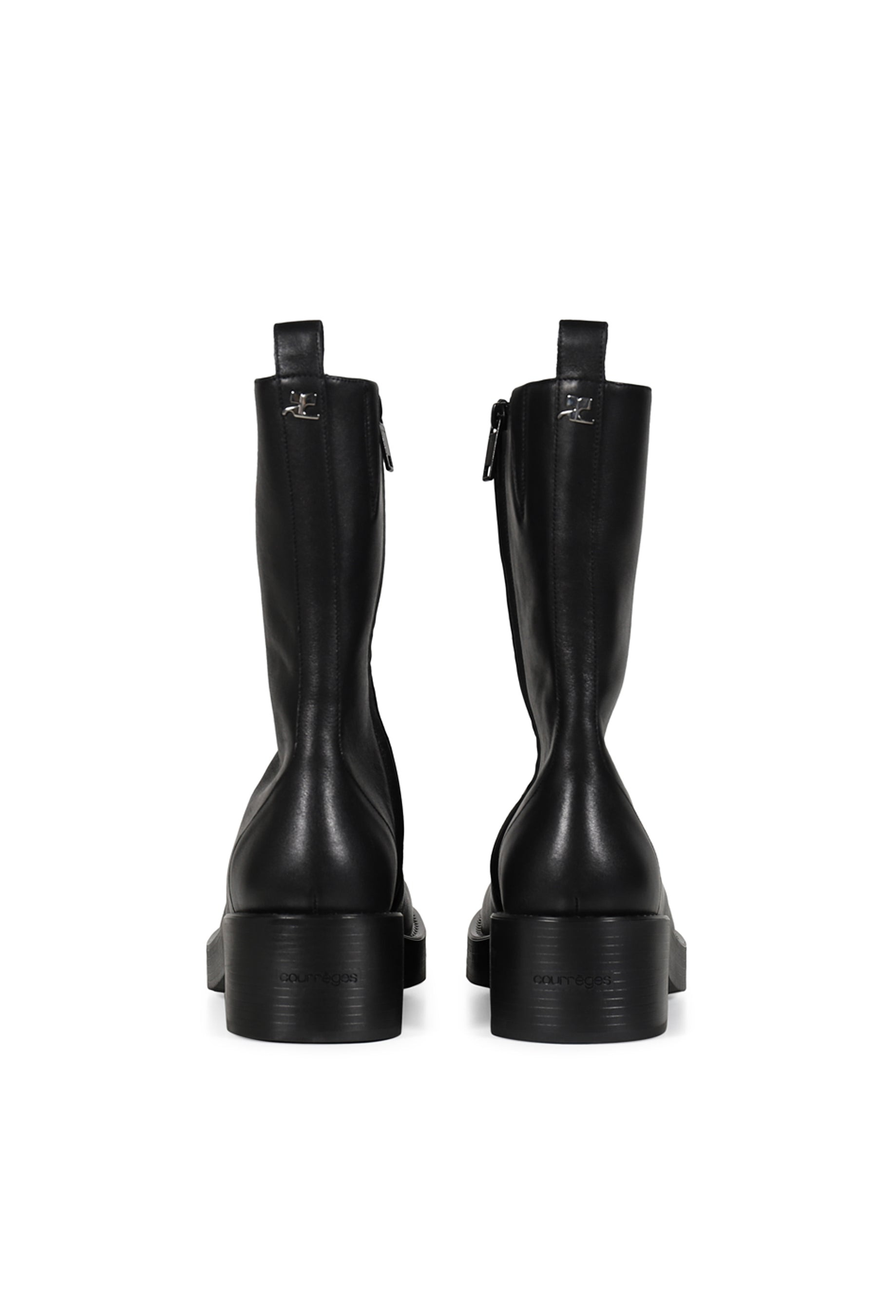 RIDER LEATHER BOOTS / BLACK - 4