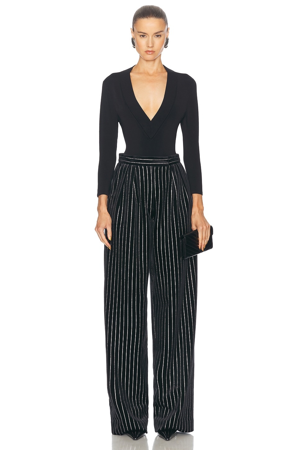 Sasha V-Neck Bodysuit - 5